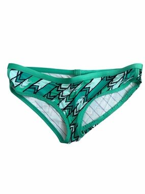 Patagonia Green Patterned Bikini Bottom